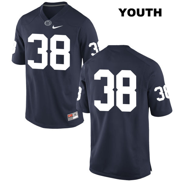 NCAA Nike Youth Penn State Nittany Lions Lamont Wade #38 College Football Authentic No Name Navy Stitched Jersey LXZ4598OM